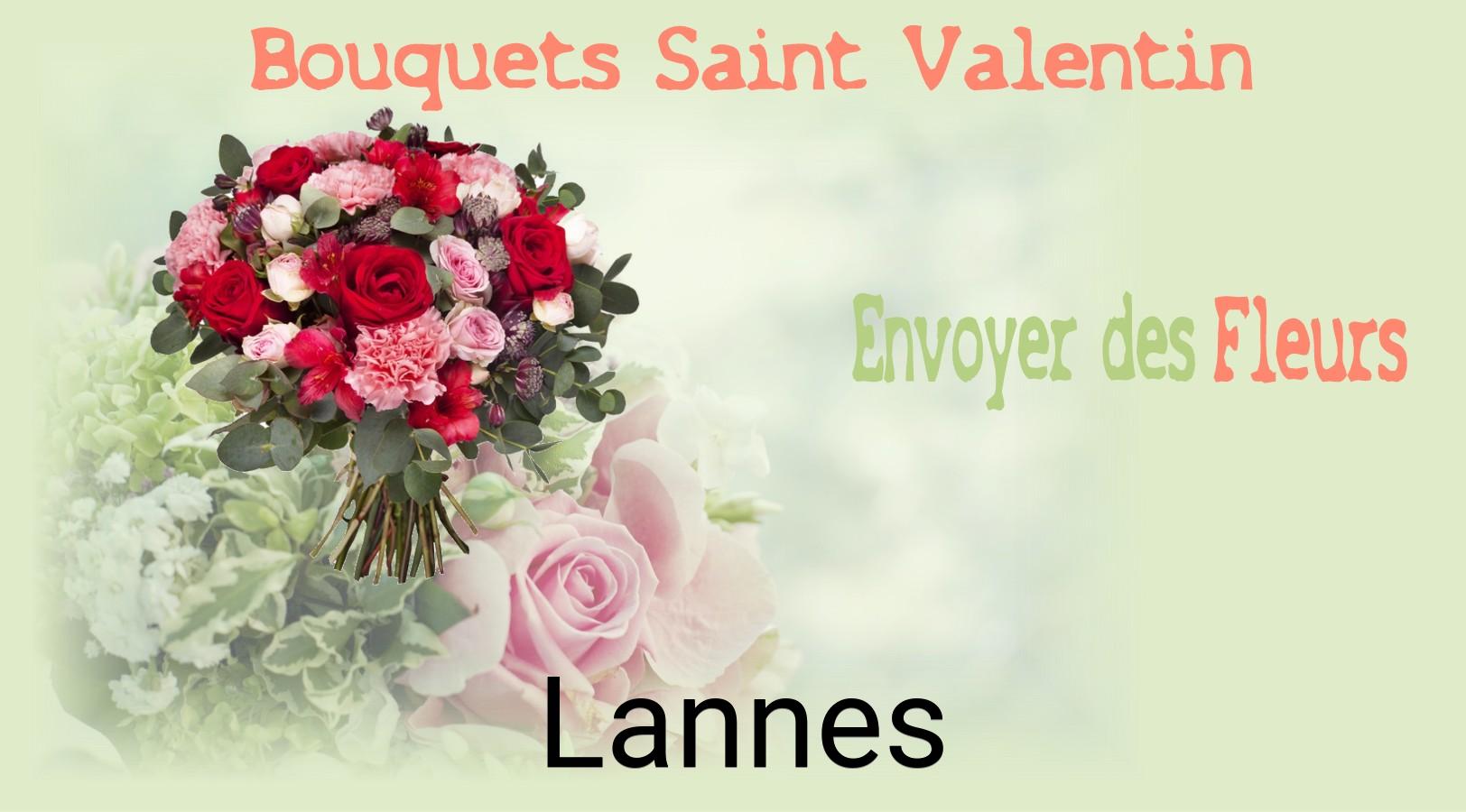 Roses de Saint-Valentin livrées à Lannes
